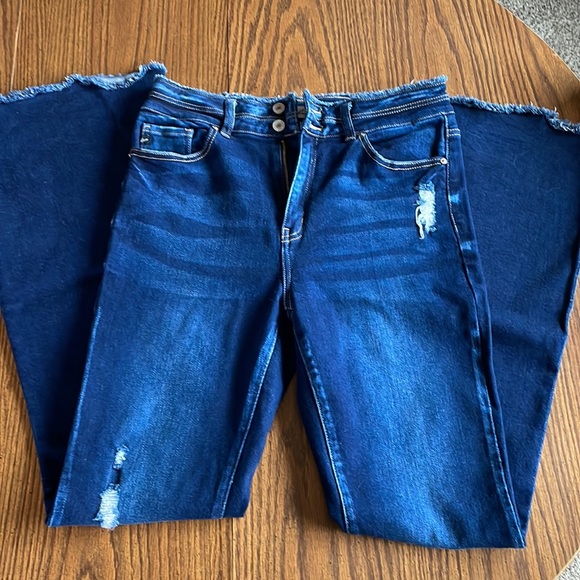 Kan Can high wasted Flare Jeans - Picture 3 of 4